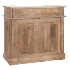 Bar en Bois 2 Tiroirs