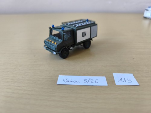 Roco mercedes unimog - unimog, un