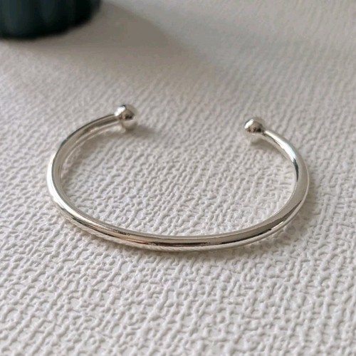 Bracelet jonc ouvert argent - bracelet,