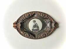 Cendrier Art Nouveau Bronze La