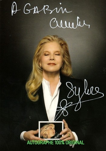 Sylvie vartan autographe - -,