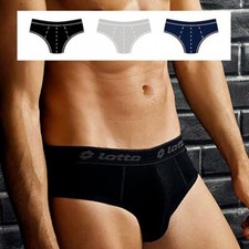 3 Slips Homme Lotto En Coton