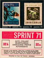 Sticker n°32 TIMBRES "SPRINT 71" Panini 1971