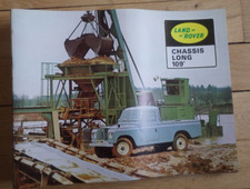 LAND ROVER chassis long 109