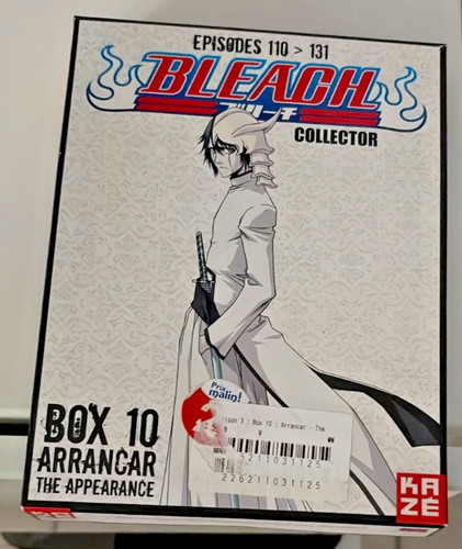 Dvd manga bleach box - bleach,