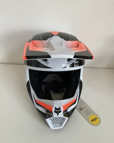 Casque fox streak orange et - streak,