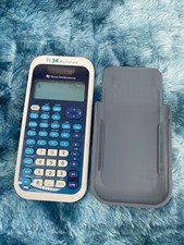 Texas Instruments TI College Plus Solaire Calculator TESTED Student Math Works