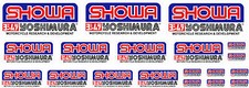 KIT SHOWA YOSHIMURA AUTOCOLLANTS 19 AUTOCOLLANTS COULEUR FORK COD63