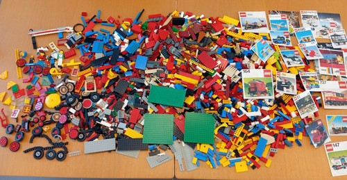 Lego vrac vintage - 6, kg