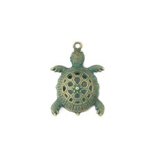 magnifique pendentif tortue (2