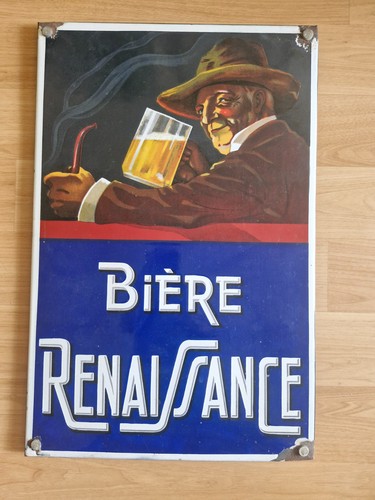 Rare plaque émaillée