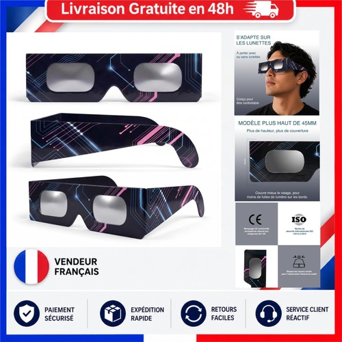 Lunettes éclipse solaire