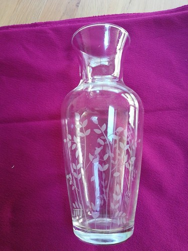 Vase ancien carafe verre - carafe,