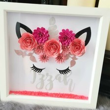 Cadre licorne personnalisé