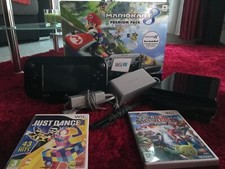 Nintendo Wii U Premium Pack 32 Go Console Noire (2300132) mario kart 8 intégrer 