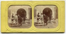 Stéréo  - Menuisier - Albumine - 1870 - 