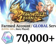 ✅🔥Compte Dragon Ball Legends/ANDROID/ios, +70000 Chrono Crystals🐉
