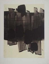 Pierre SOULAGES : Peinture 1959, Héliogravure signée