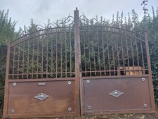 Portail Fer Forgé artisanal