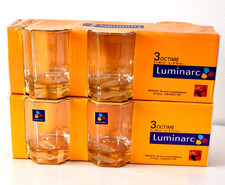 Lot de 6 verres à whisky Luminarc, 20 cl, état neuf, modèle Octime