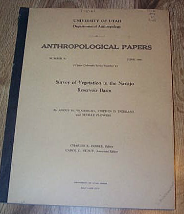Survey vegetation navajo - of,