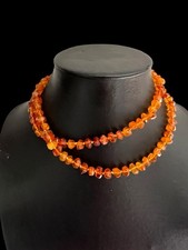Long collier Ambre naturel