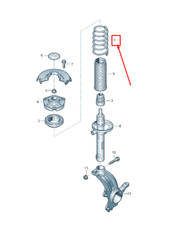 Neu VW GOLF VI-5K MK6 Front