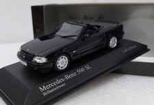 Mercedes-Benz 500 SL (R129) Black 1999 1:43 Minichamps 400033030 EXTREMELY RARE!