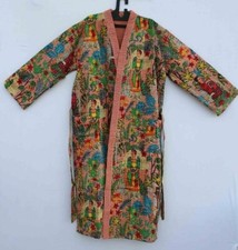Frida kahlo kantha jacket Indian handmade Japanese kimono style kantha robe