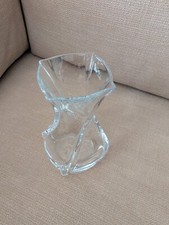 Baccarat France Crystal SERPENTINE Swirl Twist 8" Vase - Excellent