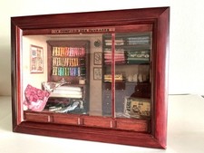 cadre vitrine en bois"le