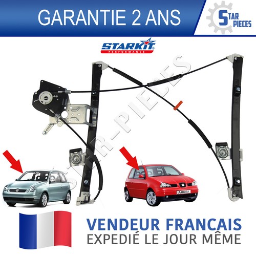 Leve vitre avant - vitre, sans