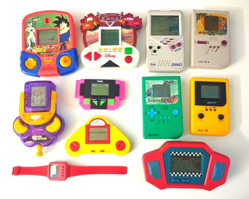 Lot jeux électroniques lcd - électroniques,