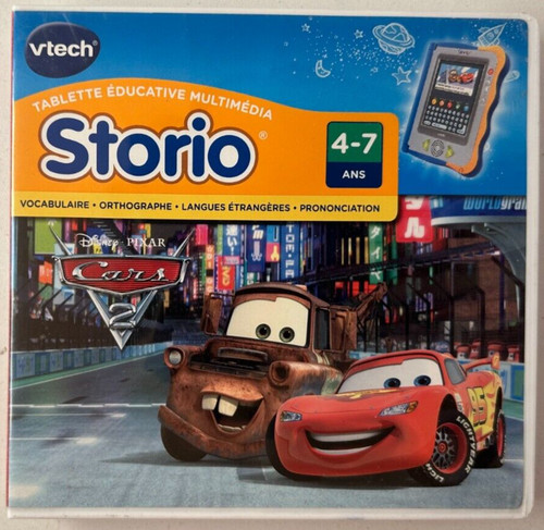 Vtech storio disney cars - cars, 2