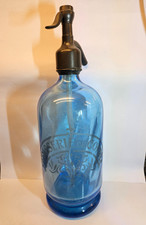 SYPHON BLEU VERRE BRASSERIE DE