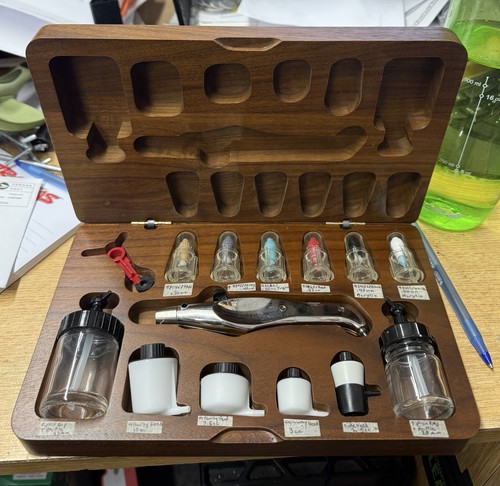 Aztek chrome airbrush set - airbrush, set.