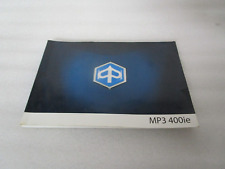 Piaggio MP3 400ie Owners Manual