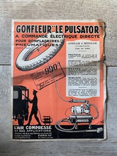 Old Le Pulsator Inflator Automobile Advertising Brochure