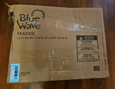 Blue Wave Seaside 15ft Round Overlap Pool Liner NL400-20