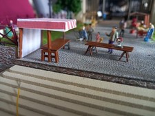 Décor train HO      4 stands