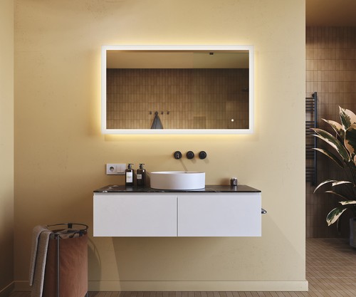 Miroir salle bain led - de,