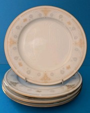 Lot de 4 assiettes a dessert Porcelaine NORITAKE JAPAN HIGHCLERE