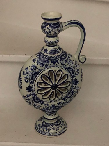 Vintage rare vase delft bleu - ,
