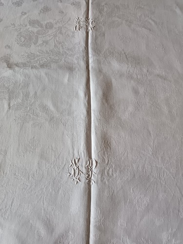 Jolie nappe ancienne - , en