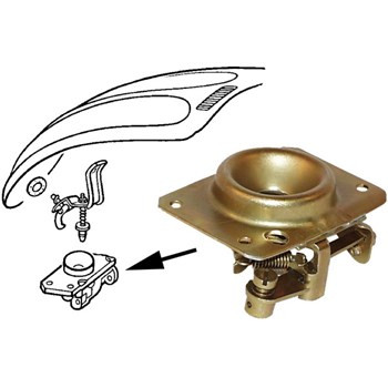 Capot loquet serrure - capot,