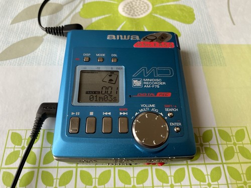 Lecteur minidisc aiwa f75 - minidisc,
