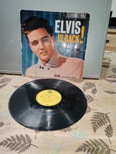 Disque Vinyle Lpn33 T  Elvis PRESLEY - ELVIS IS BACK  Label Jaune Ref 430.324