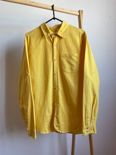 Chemise selvedge jaune