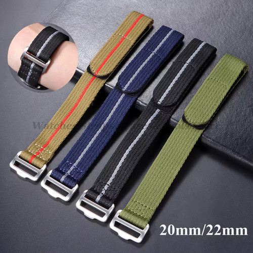 Bracelet montre nylon - montre, 20mm