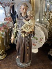 ANCIENNE STATUE ST ANTOINE DE